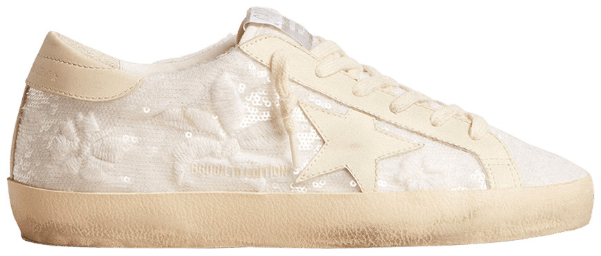 Buy Golden Goose Wmns Superstar LTD 'White Floral Embroidery' - GWF00759 F005899 11872 | GOAT | GOAT