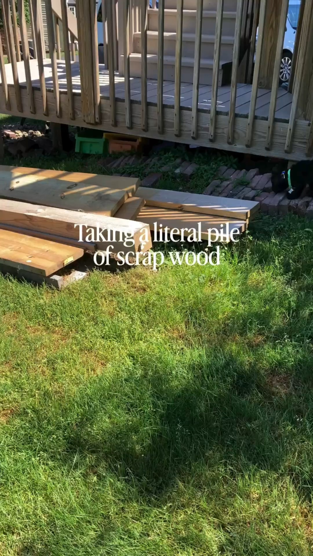 We took an old scrap of wood pile and turned it into a beautiful rustic outdoor table. And some cedar planks to create a custom cedar centerpiece.

#LTKHome