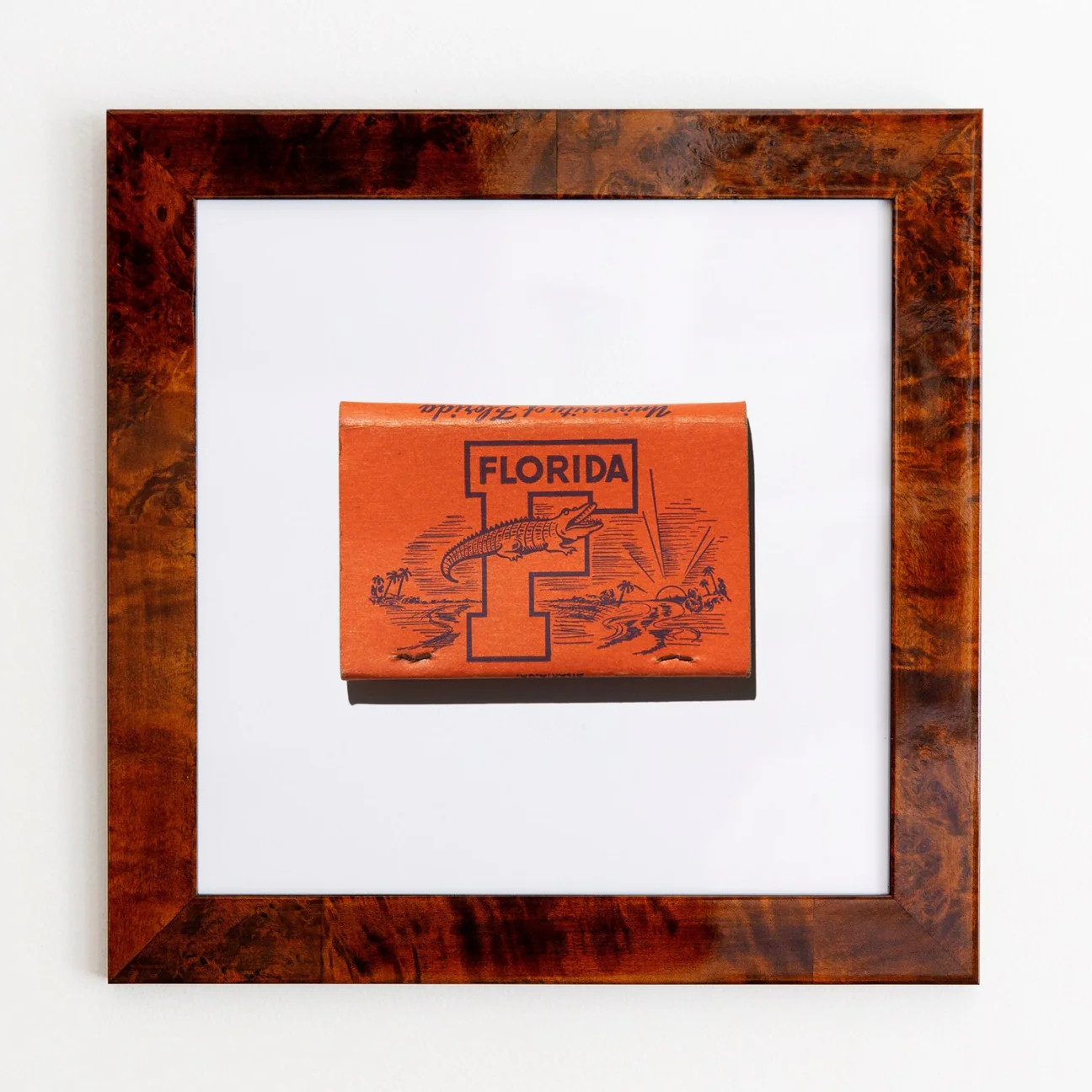 University of Florida (Back) - Framed Print Matchbook - College University Alumni Gift - Match So... | Match South