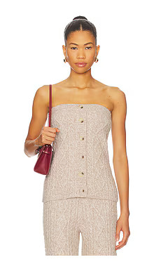 4th & Reckless Cara Top in Taupe from Revolve.com | Revolve Clothing (Global)