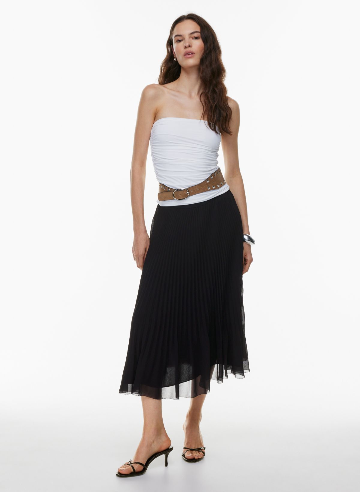 TWIRL PLEATED SKIRT | Aritzia