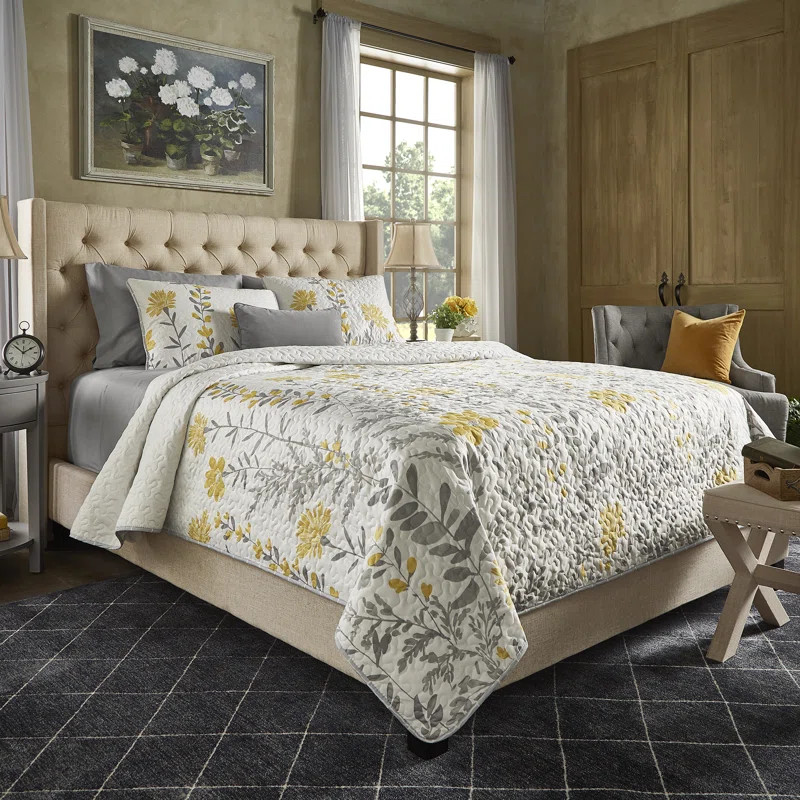 Kaster Upholstered Wingback Bed | Wayfair North America
