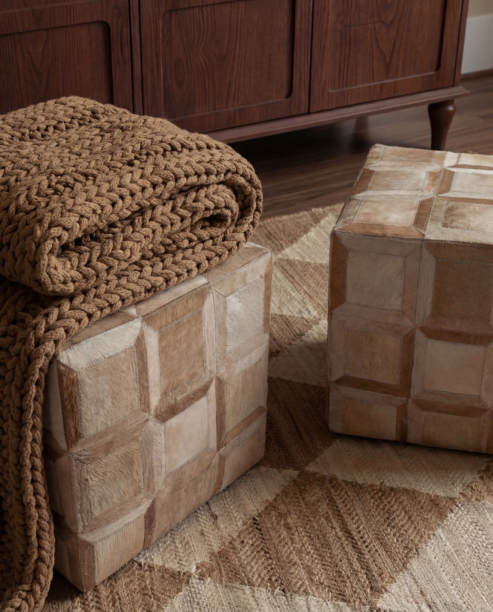 Shop the Look:
• Wood console table
• Framed landscape wall art (black frame)
• Neutral ceramic table lamp
• Stone or ceramic decorative bowl
• Large ceramic vase with faux olive branches
• Textured cube stools (neutral tone)
• Chunky knit throw blanket
• Neutral checkered patterned area rug
White flitted decor bowl
Brass oval serving tray
Brown decor books


#LTKSaleAlert #LTKHome #LTKSpringSale