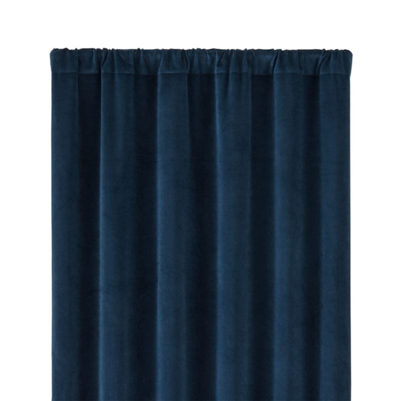 Windsor Midnight 48"x96" Curtain Panel + Reviews | Crate & Barrel | Crate & Barrel