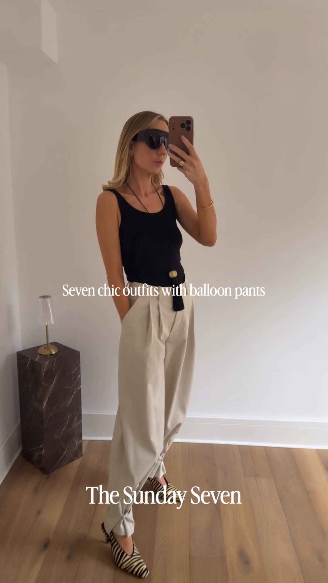 Balloon pants, but make them but make them chic.

Soft volume, clean lines, and an effortless silhouettes that elevates the simplest look.
Style them with a knit, cropped blazer, tonal layers, a minimal heel for a balanced effortless feel. Think understated tailoring with modern proportions.

Follow @Racheljones_stylist for styling inspiration and wardrobe edits 

minimalist style • quiet luxury • modern tailoring • elevated basics • effortless dressing • editorial fashion
• relaxed silhouette • contemporary wardrobe

#LTKuk #LTKspring #LTKsummer