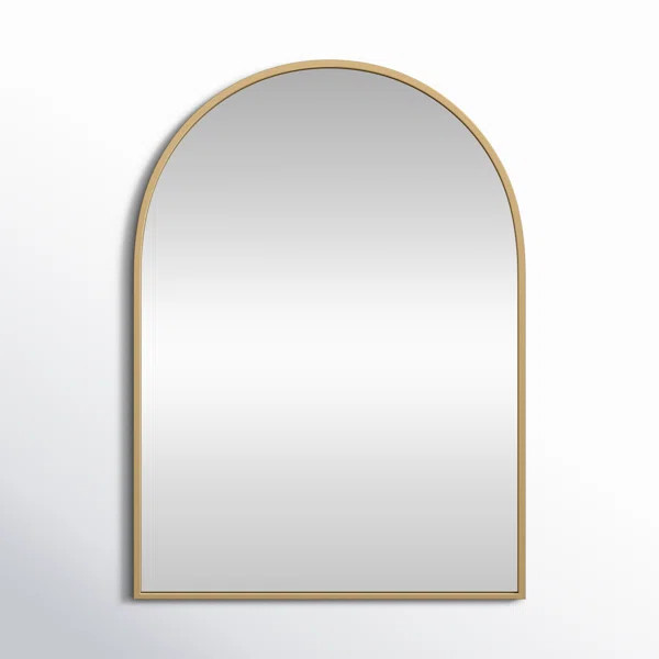 Sabine Metal Arch Wall Mirror | Birch Lane