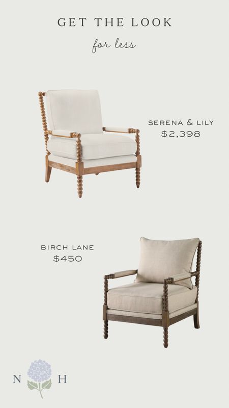 Serena and Lily, Birch Lane, accent chairs, coastal furniture, Beckett chair, home decor, coastal home decor 

#LTKhome