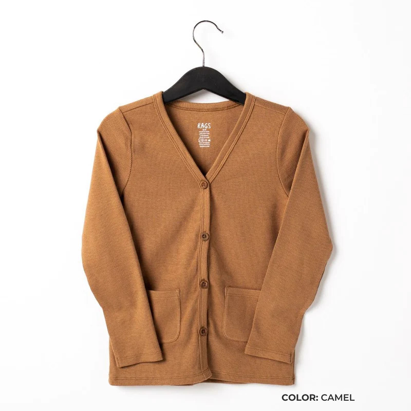 Essentials Kids Cardigan | Rags