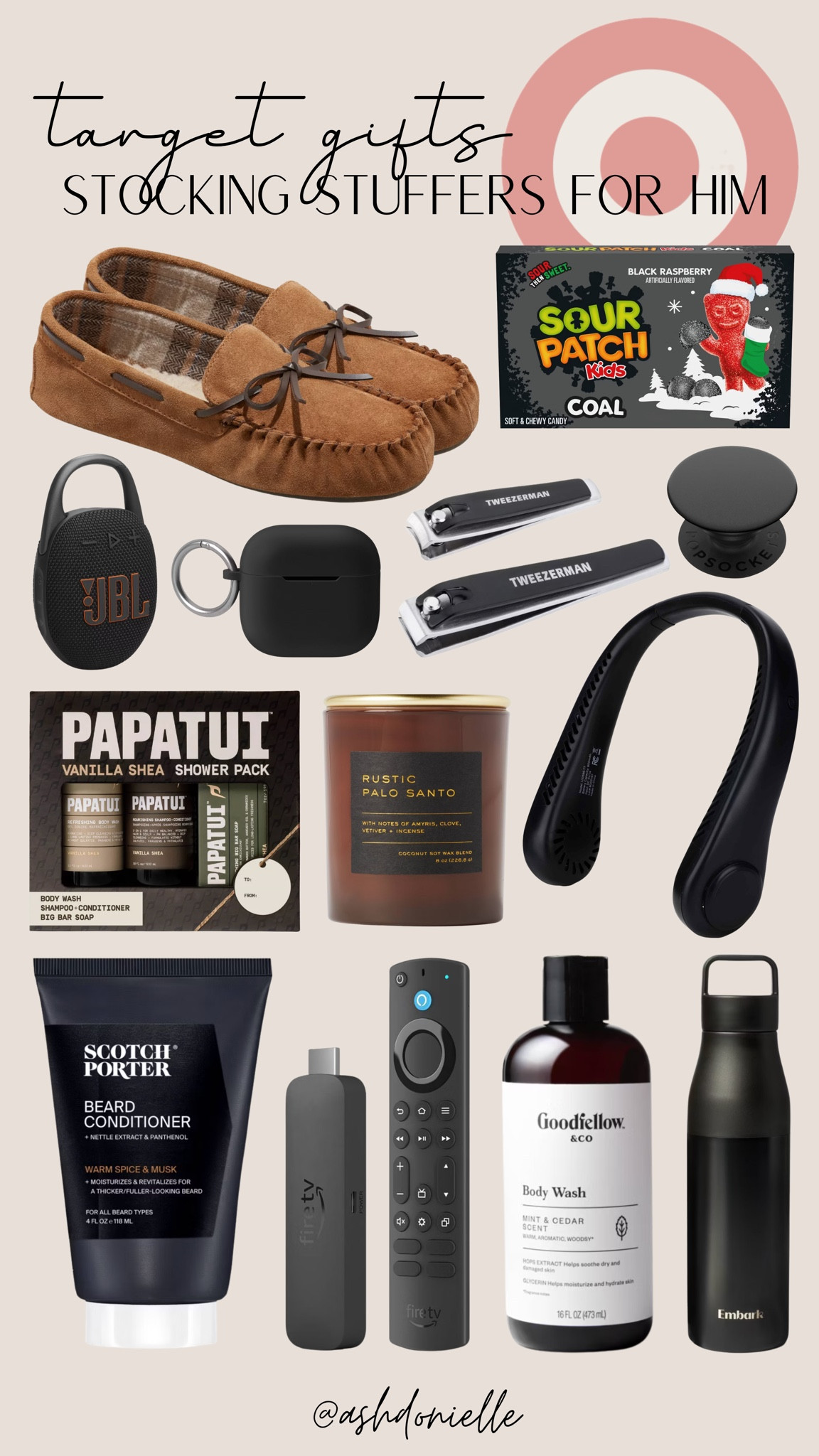 Target stocking stuffers for him

Small gifts for men
Everyday carry essentials
Grooming and skincare minis
Tech and gadget stocking stuffers
Compact wallets
Portable chargers
Car accessories
Coffee and beverage accessories
Travel-size colognes
Desk and workspace items

#LTKHoliday #LTKMens #LTKGiftGuide