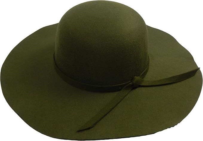 CHIC Fashion Simple Casual Hat for Women Wide Brim Fedora Retro Floppy Jazz Bucket Cap | Amazon (US)