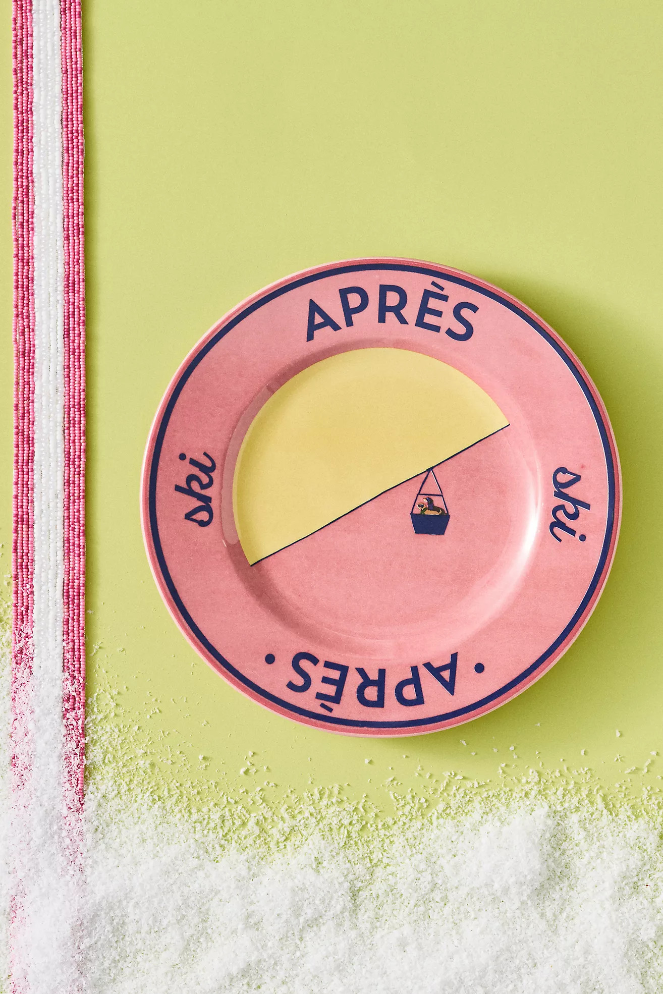 Après Ski Stoneware Dessert Plate | Anthropologie (US)