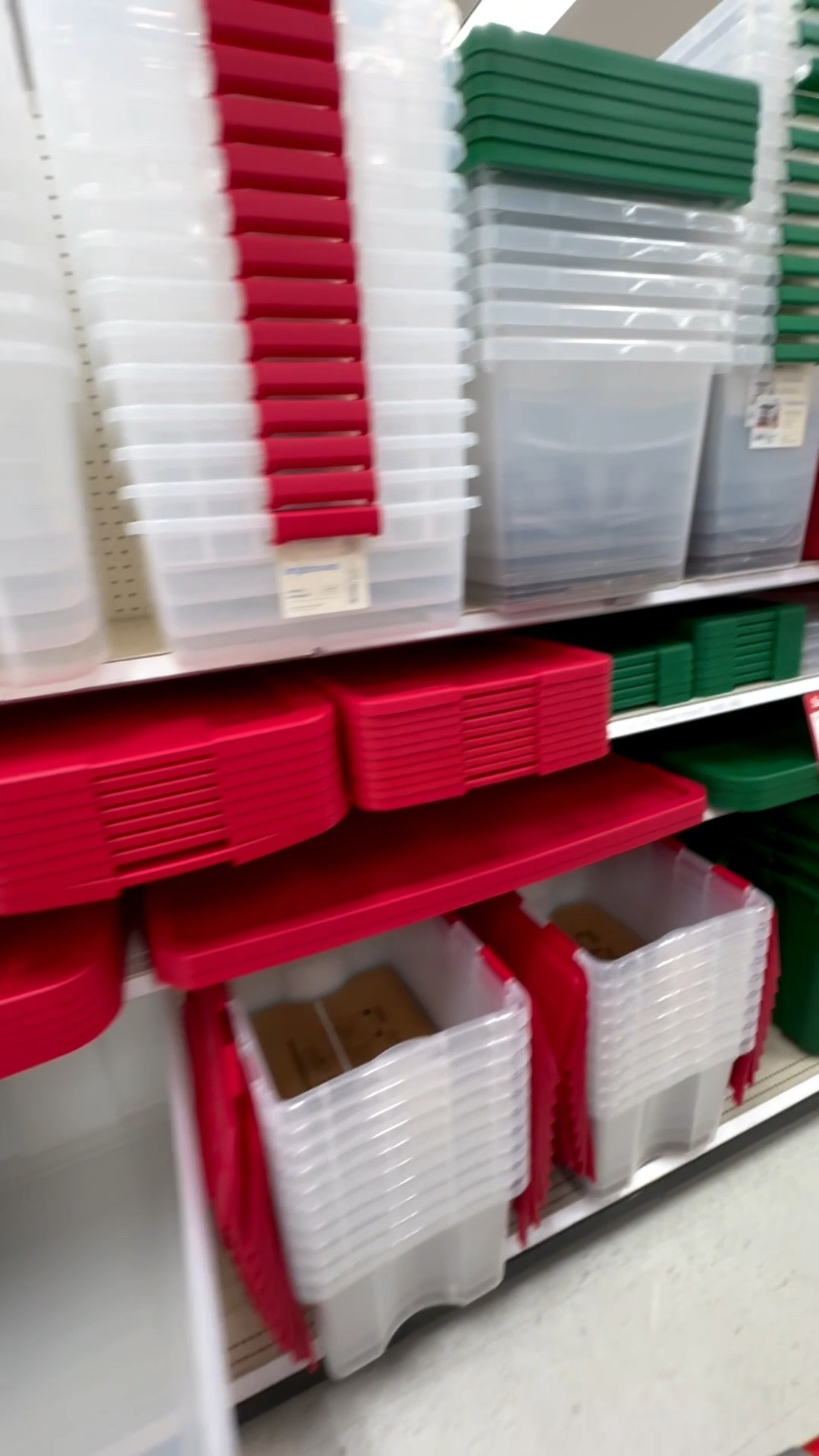 🎄 Goodbye Sparkle, Hello System! 📦
The tree is down and the tinsel is tucked away! I am getting my holiday decor organized as usual and into a system. Head to Target to grab these Brightroom bins in Red and Green while they’re still in stock—they always go so fast this time of year!
There is something so satisfying about the color coordination. It makes it so easy to identify exactly what is holiday-related at a quick glance in the garage!

Shop the Organization:
• Target Brightroom Red Totes: Grab these while they have them for easy color-coding!
• Target Brightroom Green Totes: Perfect for all your greenery and wreaths.
These tips apply for other holidays too - I do the same thing for Halloween decor!
Shopping Tip: These specific Red and Green bins are seasonal at Target, so if you want your storage to match, definitely grab them now before they’re replaced by the clear and blue spring bins!



#LTKSeasonal #LTKHoliday #LTKHome