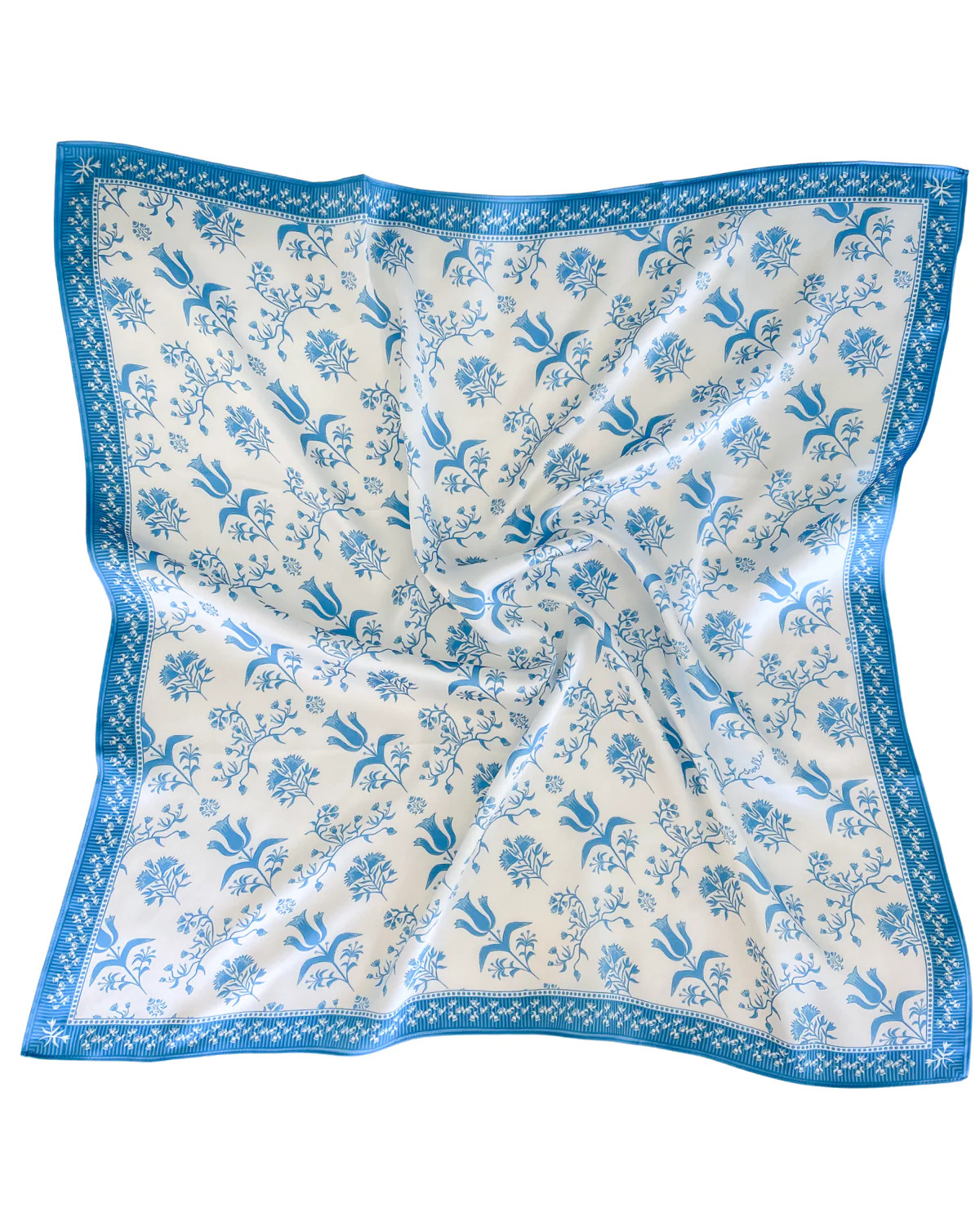 Hydrangea Block Print Scarf | Swells