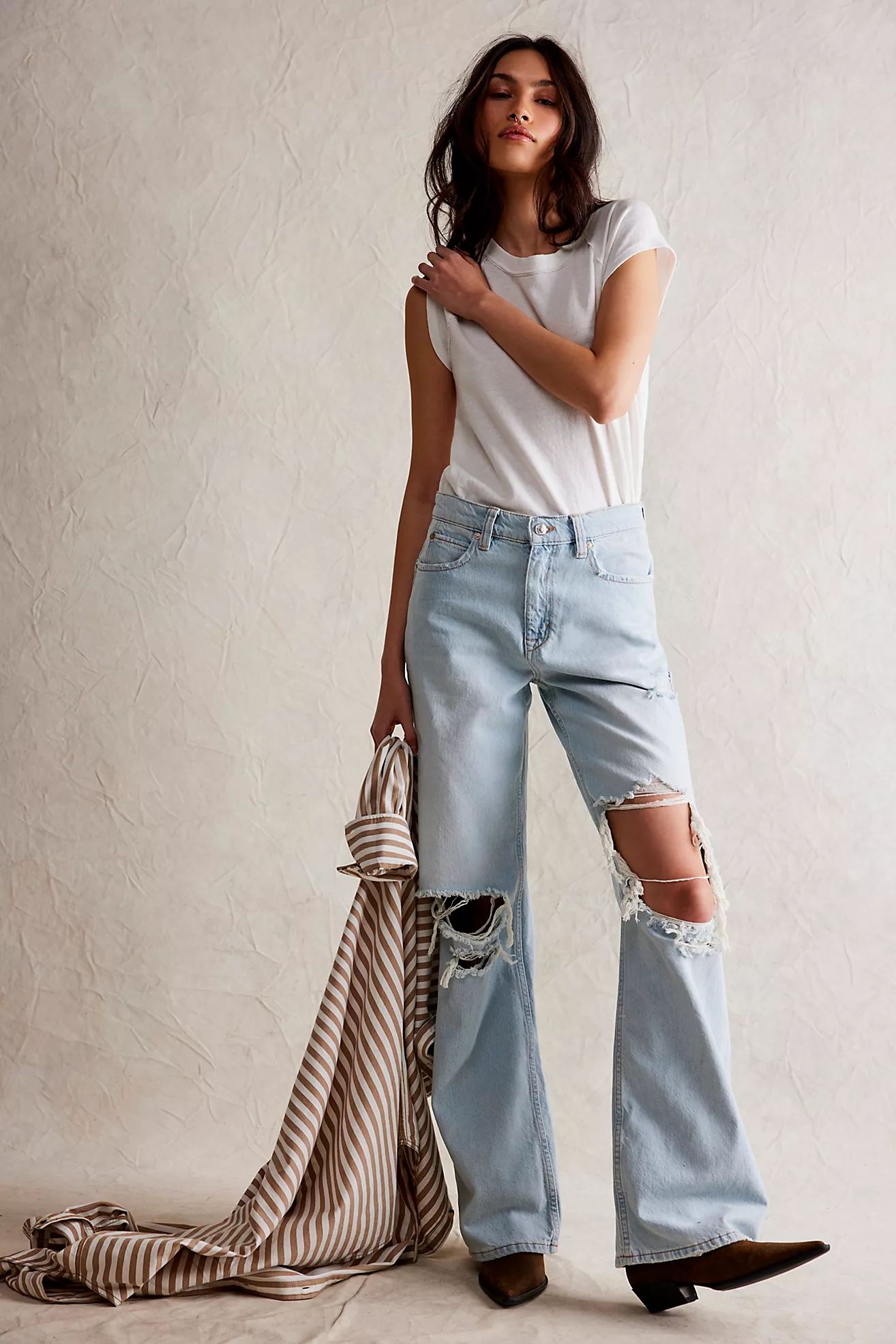 We The Free Tinsley Baggy High-Rise Jeans | Free People (Global - UK&FR Excluded)