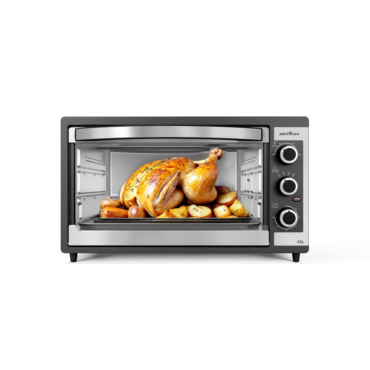 Forno Elétrico Britânia BFE55P Dupla resistência 52L 220V | Amazon (BR)