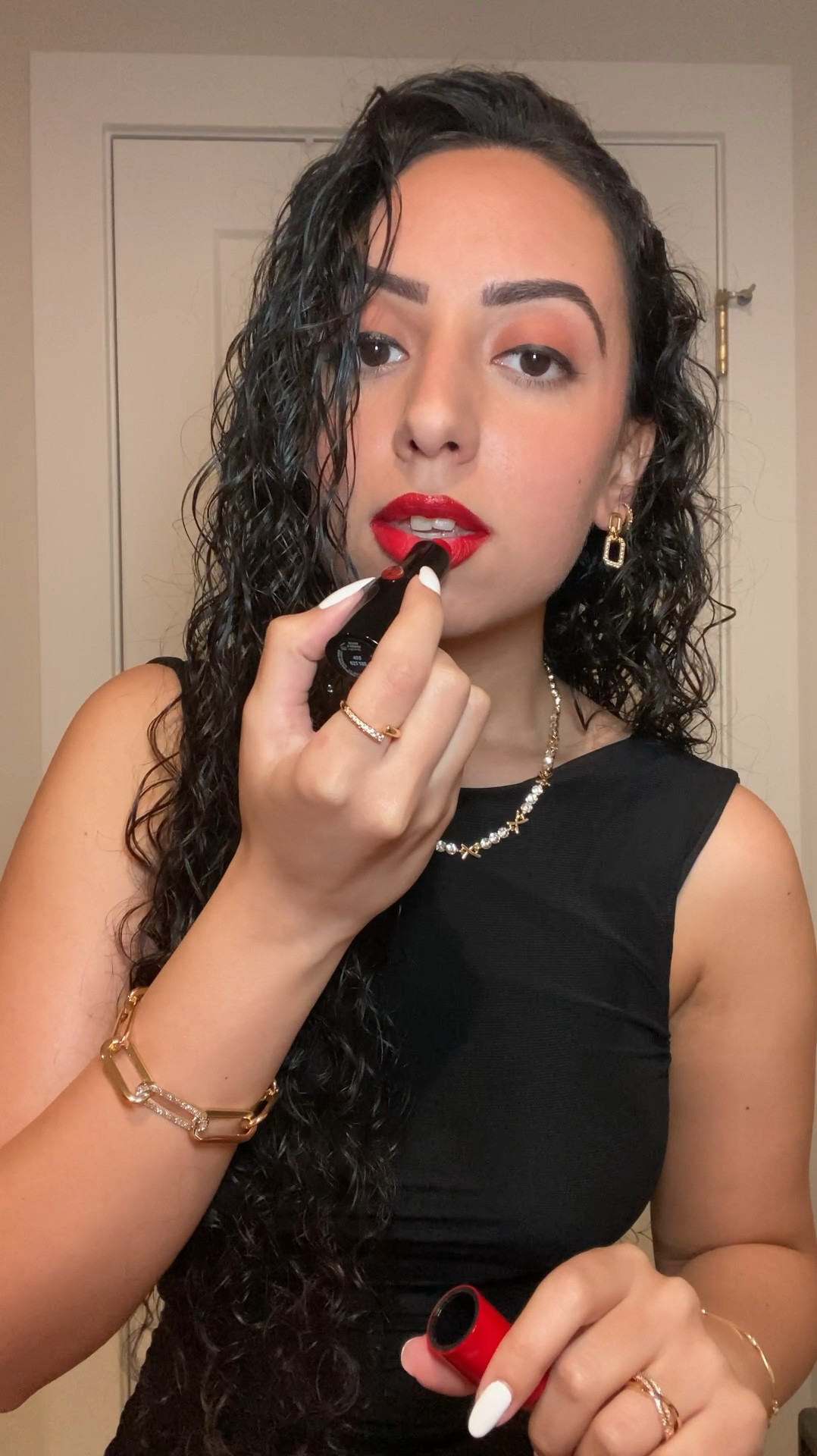 Style my black ruched dress with me 💋
.
Follow @its.sandyibrahim for more 💋
.
Heels: @macys 
Bracelets: @tjmaxx 
Necklace: @altardstate 
Lipstick: @armanibeauty 
Earring: @amazonfashion 
Perfume: @billieeilishfragrances 
Dress: @sheinofficial @shein_us
Hair Products: @camillerosenaturals 
Rings & Earring: @beautifulearthboutique 

#LTKBeauty #LTKVideo #LTKStyleTip
