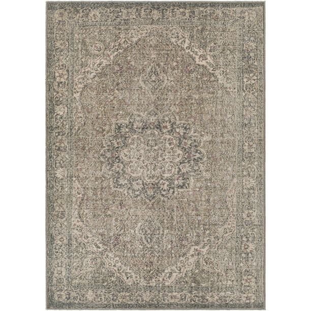 Art of Knot Cacia Brown 5 ft. 3 in. x 7 ft. 3 in. Indoor Area Rug - Walmart.com | Walmart (US)