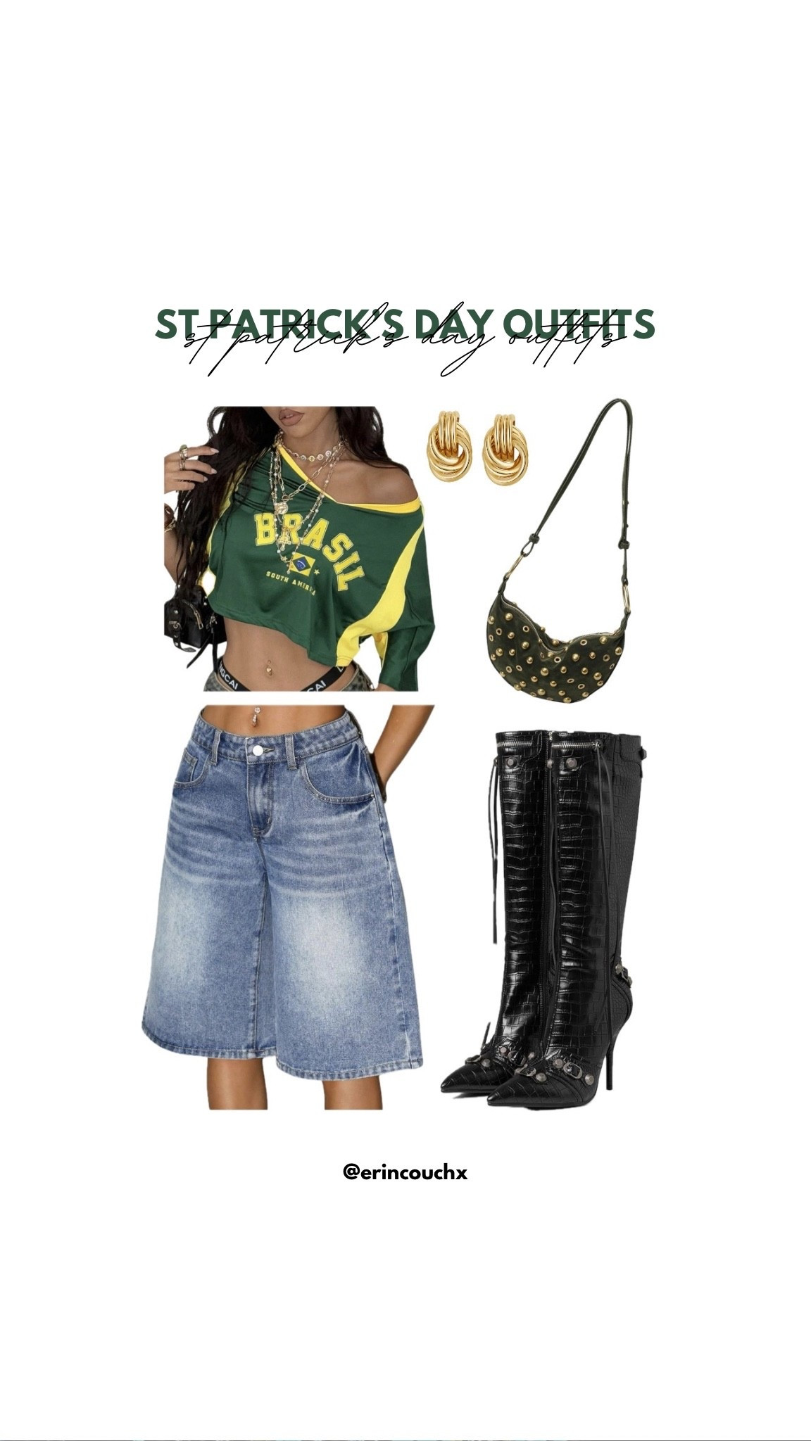 St. Patrick’s Day Outfit Inspo 🌈☘️

#stpatricksday #stpattysday #stpatricksdayoutfits #stpatricksdayoutfitideas #stpattysdayoutfitinspo
#greenoutfits #greenoutfitideas #whattowearforstpattiesday 

#LTKSpringSale #LTKFestival #LTKootd