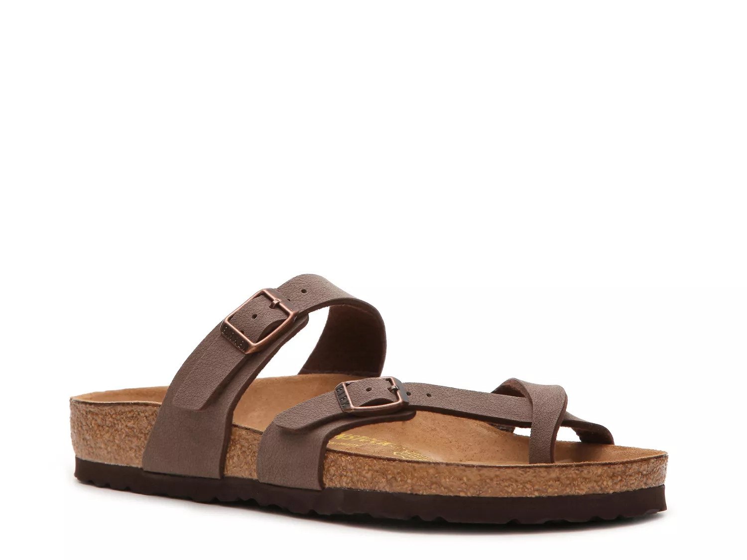 Birkenstock Mayari Sandal | Women's | Black | Size EU 38 / US Womens 7-7.5 / Mens 5-5.5 | Sandals | Flat | Footbed | DSW
