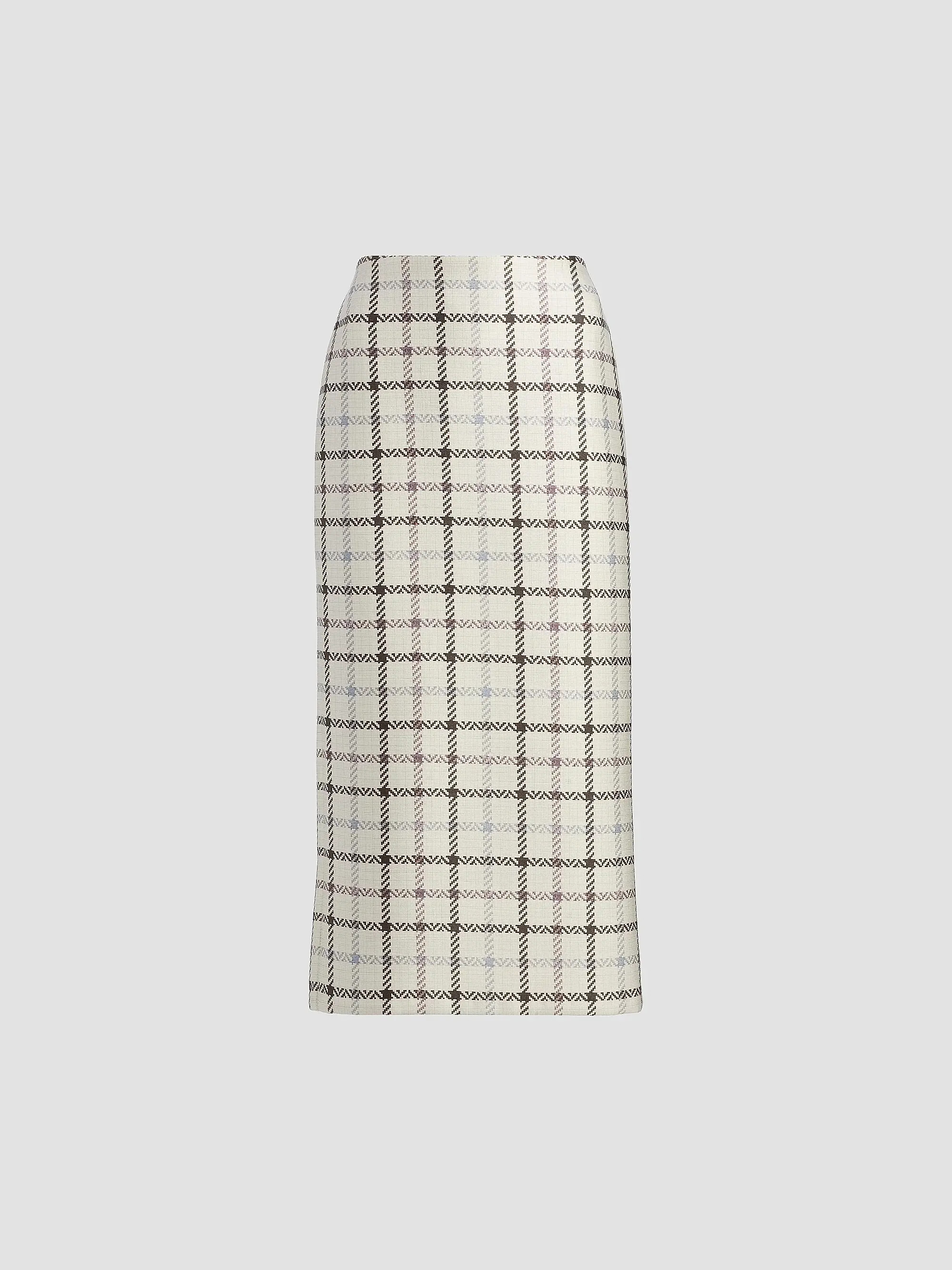 Brandon Maxwell Mercer Plaid Pencil Skirt | Saks Fifth Avenue | Saks Fifth Avenue