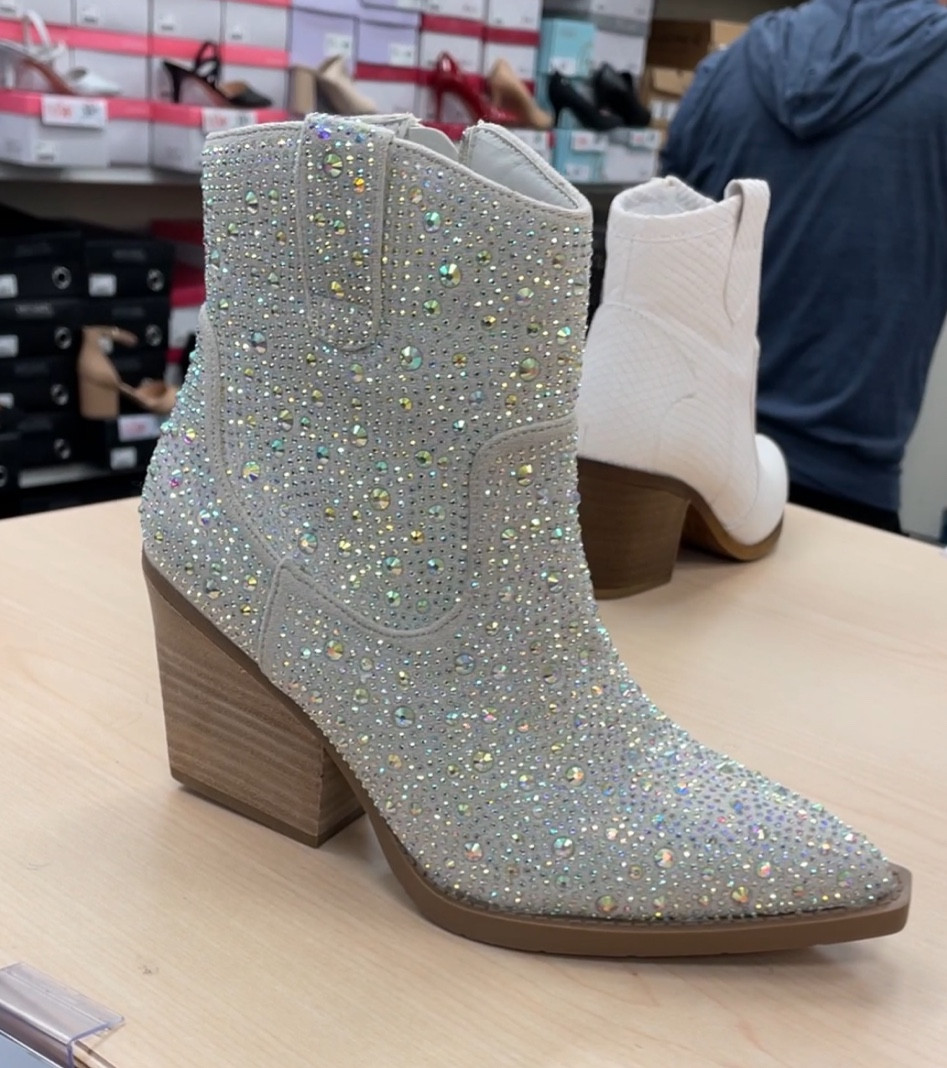 Madden girl cheap rhinestone boots