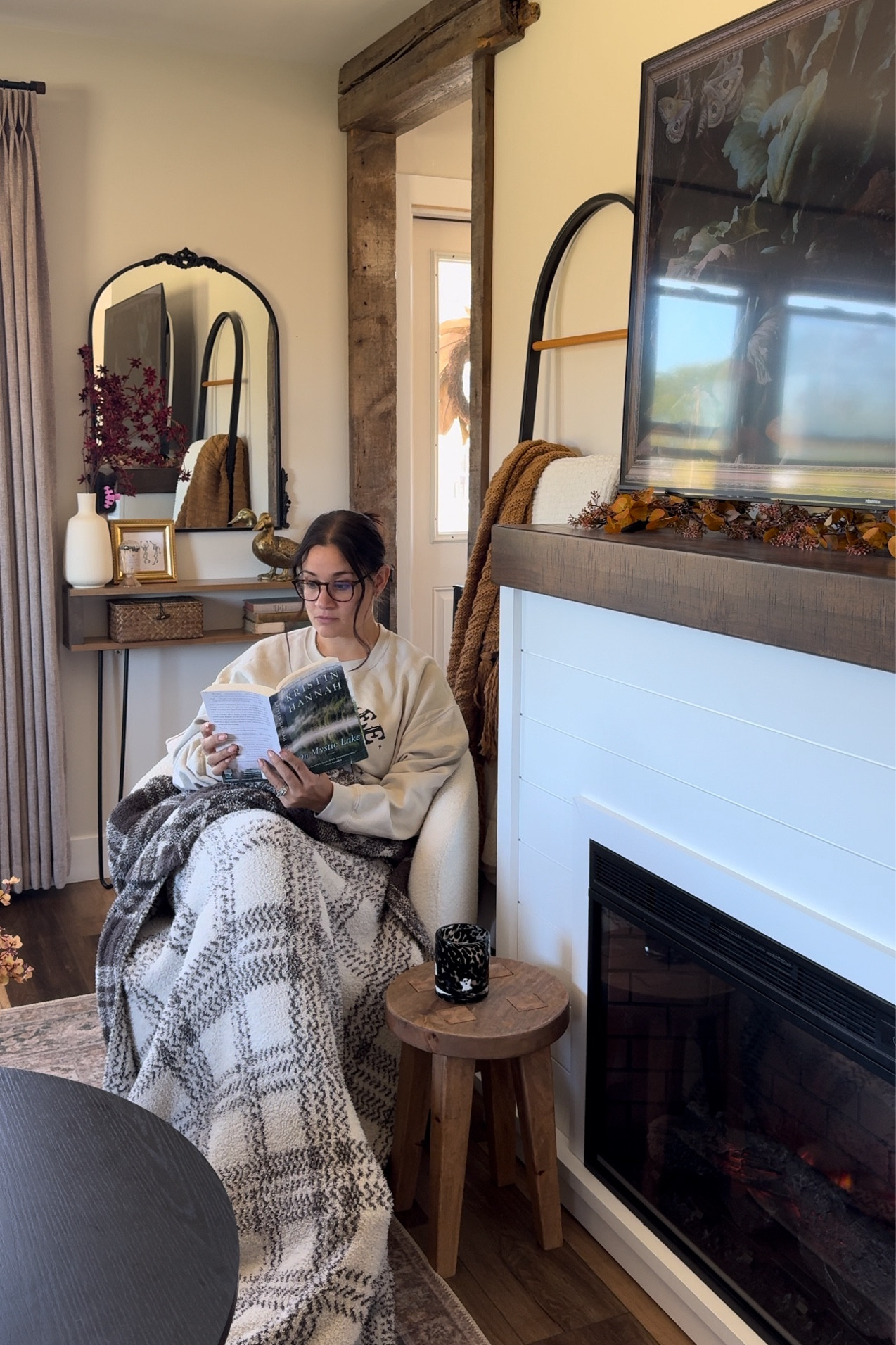 Cozy little reading nook! #target #targethome 

#LTKHome #LTKSeasonal