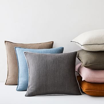 Classic Linen Pillow Cover | West Elm (US)