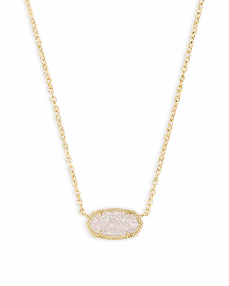 Elisa Gold Pendant Necklace in Drusy | Kendra Scott | Kendra Scott