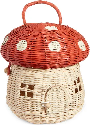 Rattan Mushroom Basket | Nordstrom