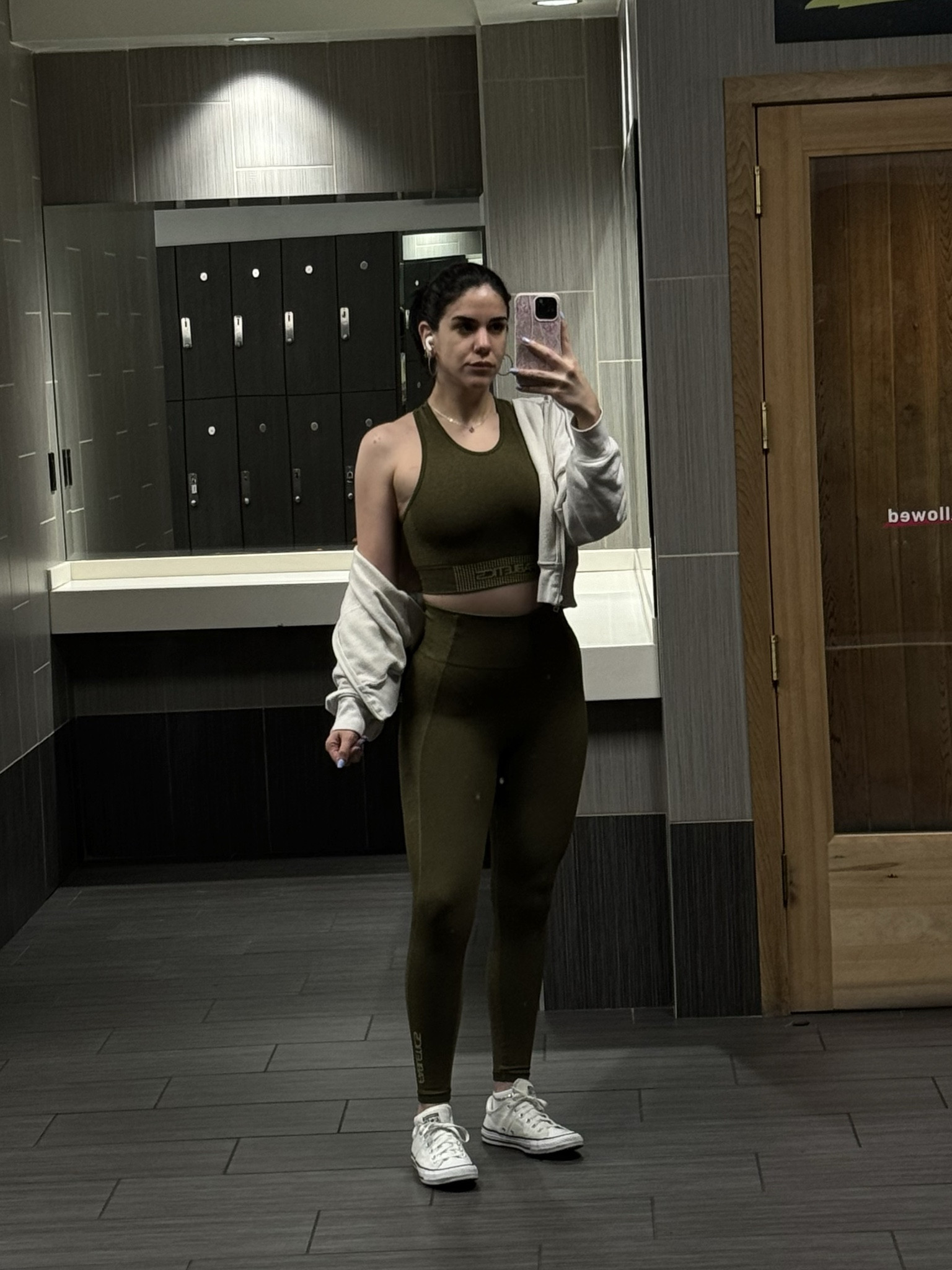 spring gym outfit, matching activewear set 💚 

#LTKmidsize #LTKstyletip #LTKfitness