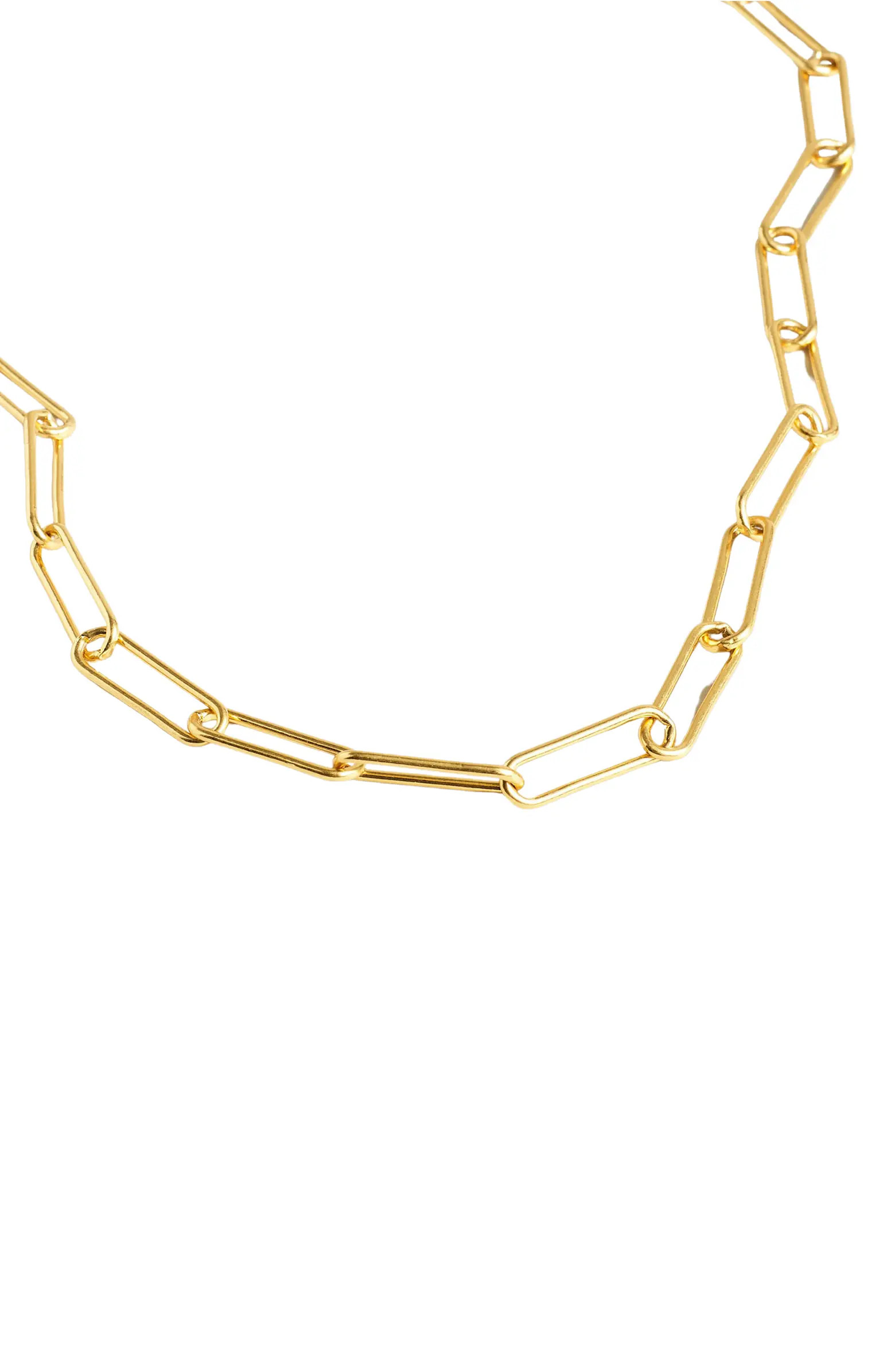 Paper Clip Chain Necklace | Nordstrom
