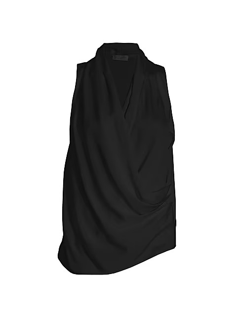 Connie Draped-Front Top | Saks Fifth Avenue