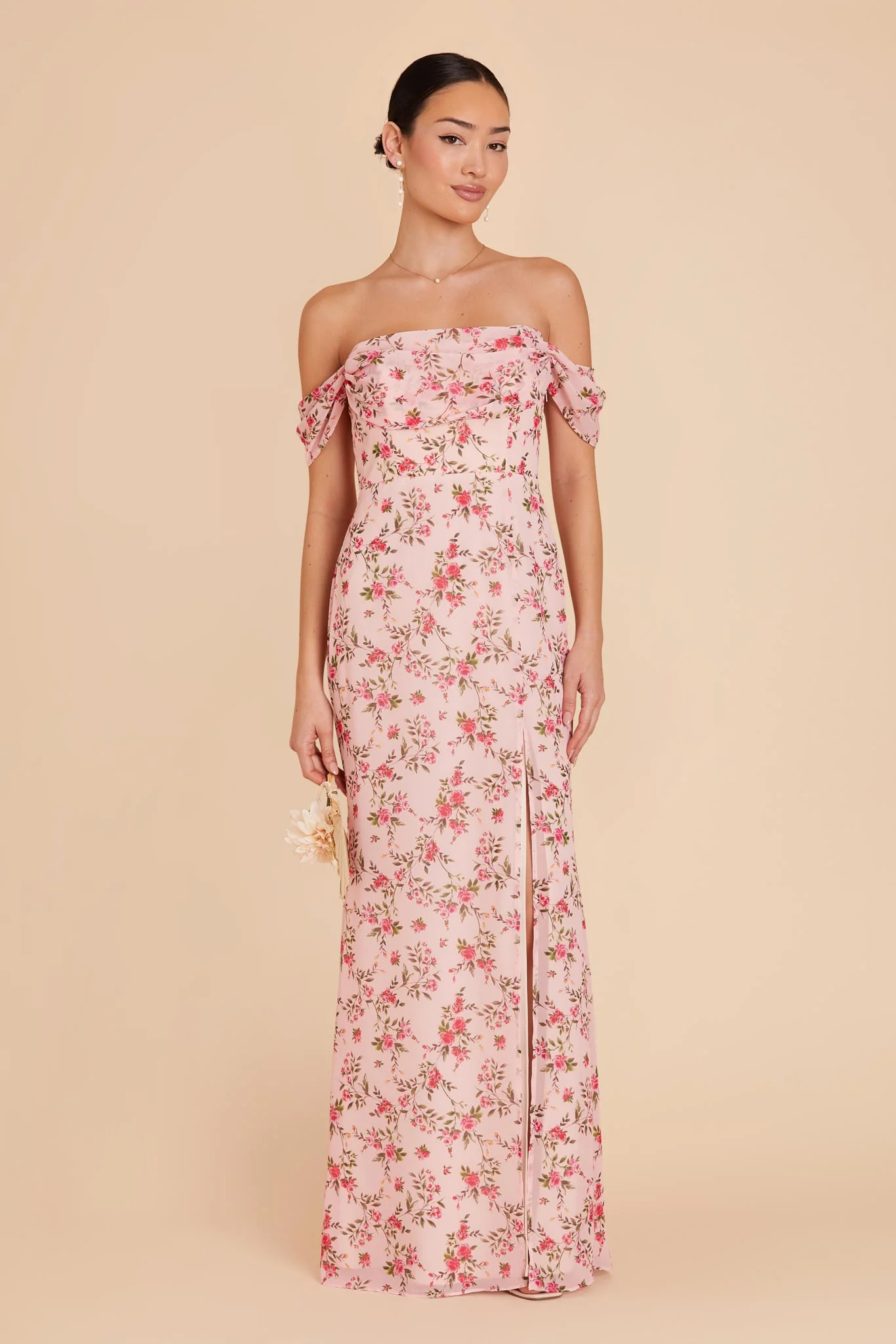 Mira Convertible Dress - Wild Rose Garden | Birdy Grey