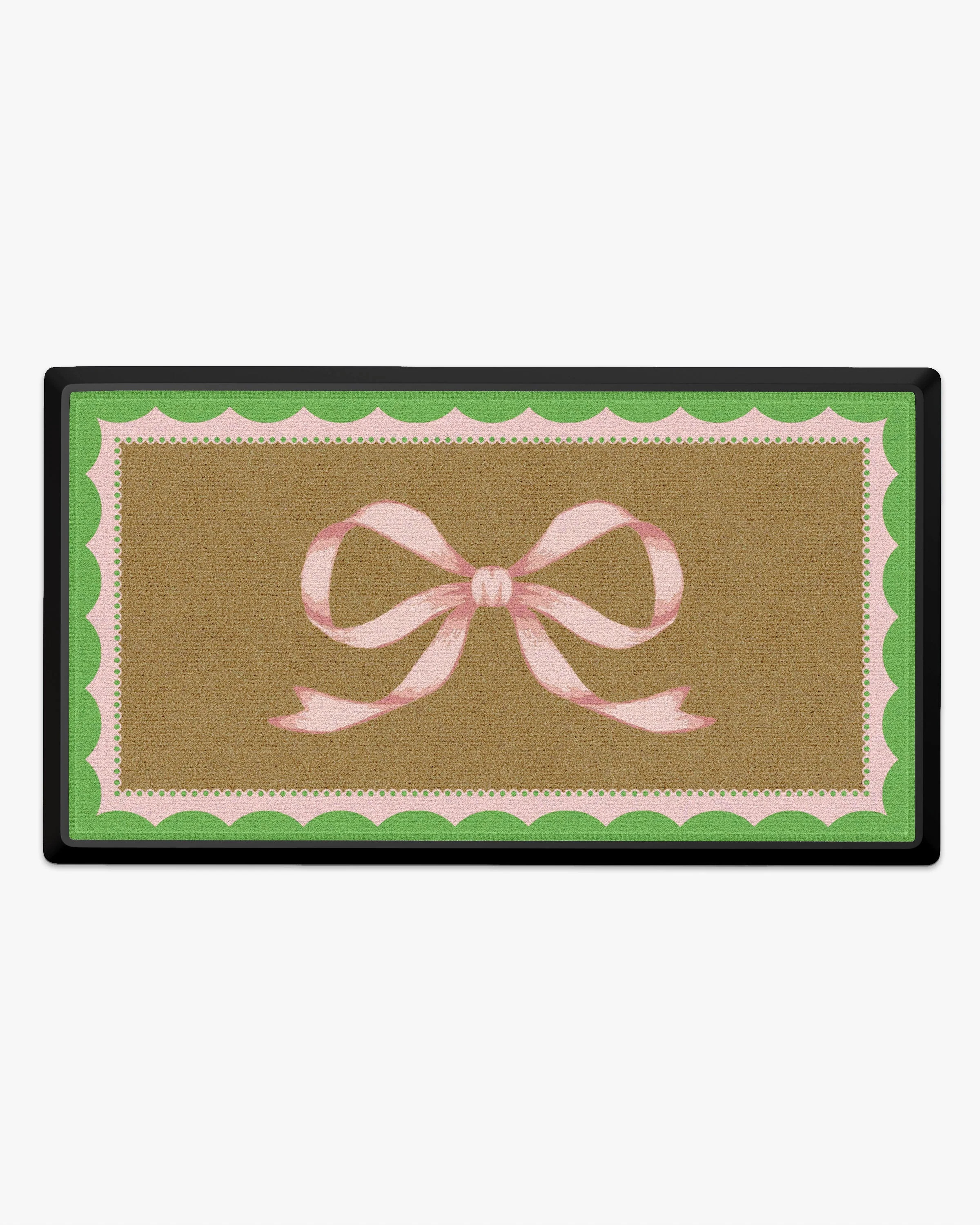 Bettina Bow Estate Doormat by Mrs. Alice | Ruggable | Ruggable