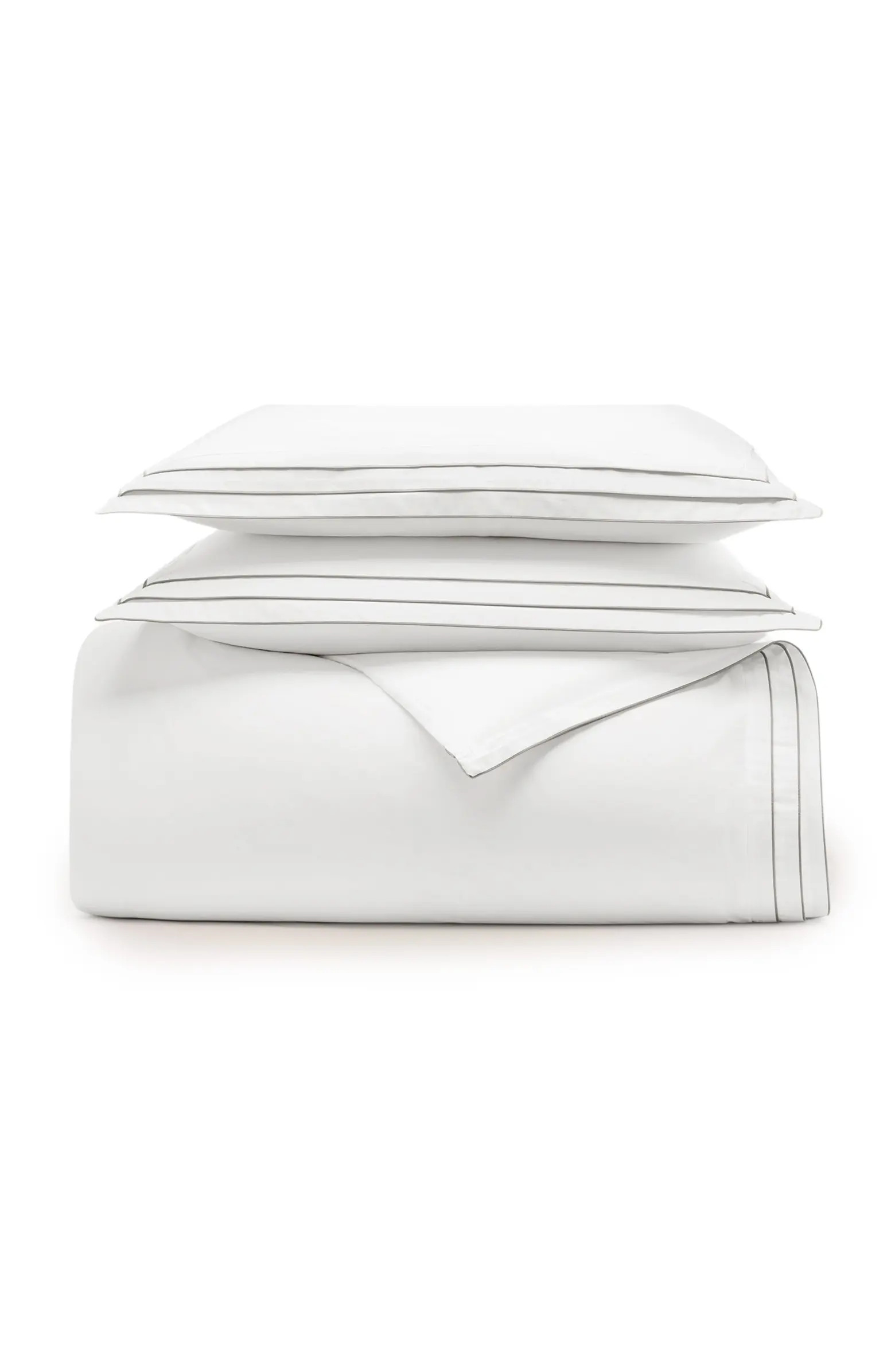 Boll & Branch Signature Triple Pleat Duvet Cover & Shams Set | Nordstrom | Nordstrom