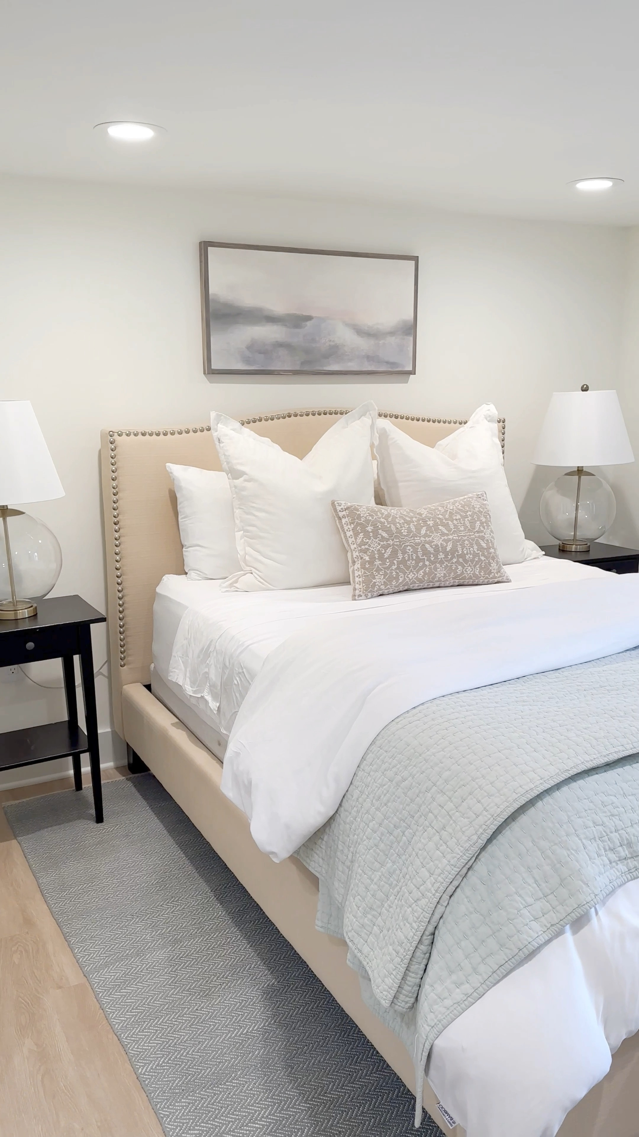 Back in stock! My visual comfort dupe glass and brass table lamps! Only $99 and looks very close to the $500 version. 

#LTKunder100 #LTKstyletip