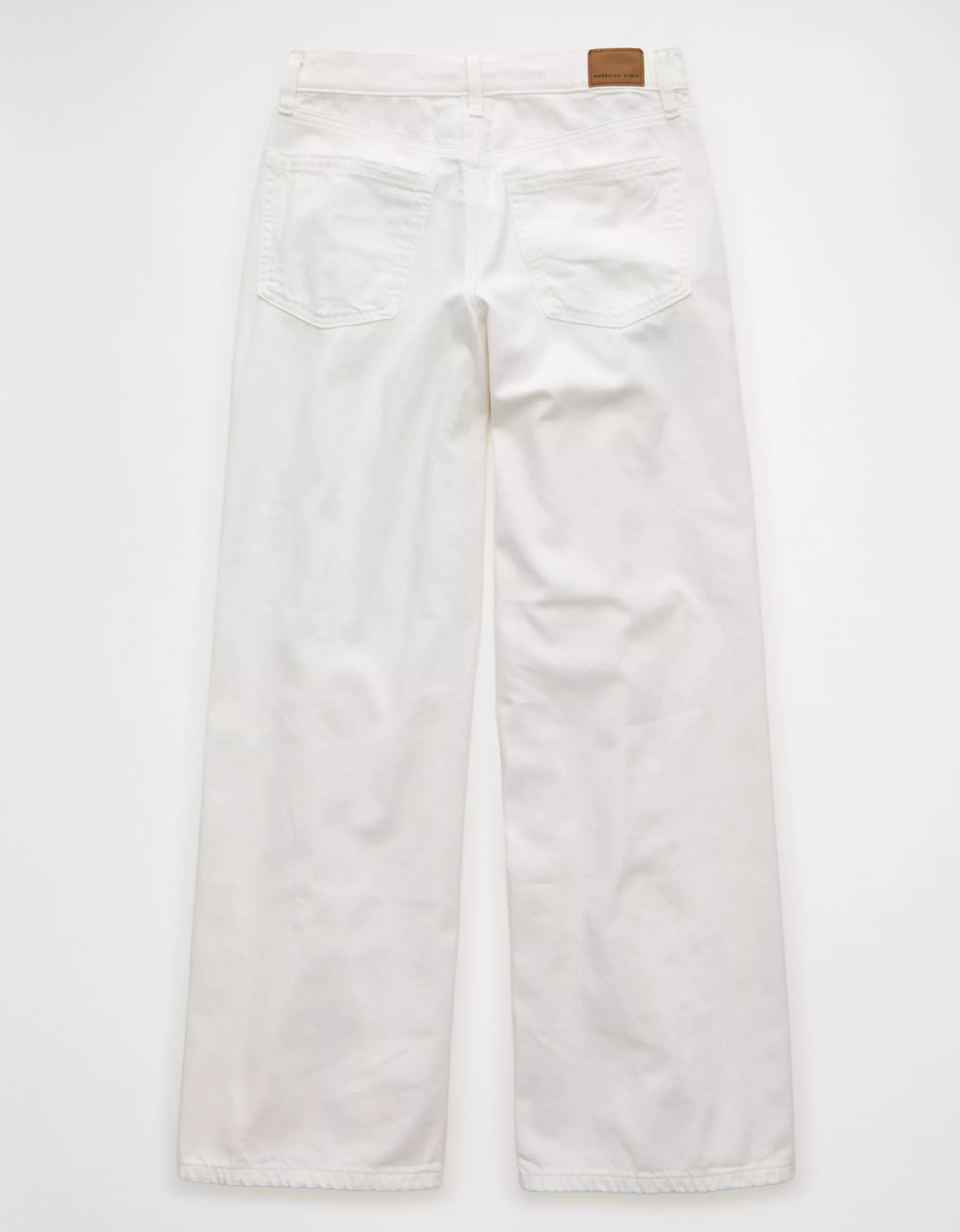 AE Dreamy Drape Strigid Low-Rise Baggy Wide-Leg Jean | American Eagle Outfitters (US & CA)