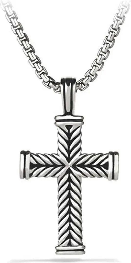 David Yurman Chevron Cross Pendant | Nordstrom | Nordstrom
