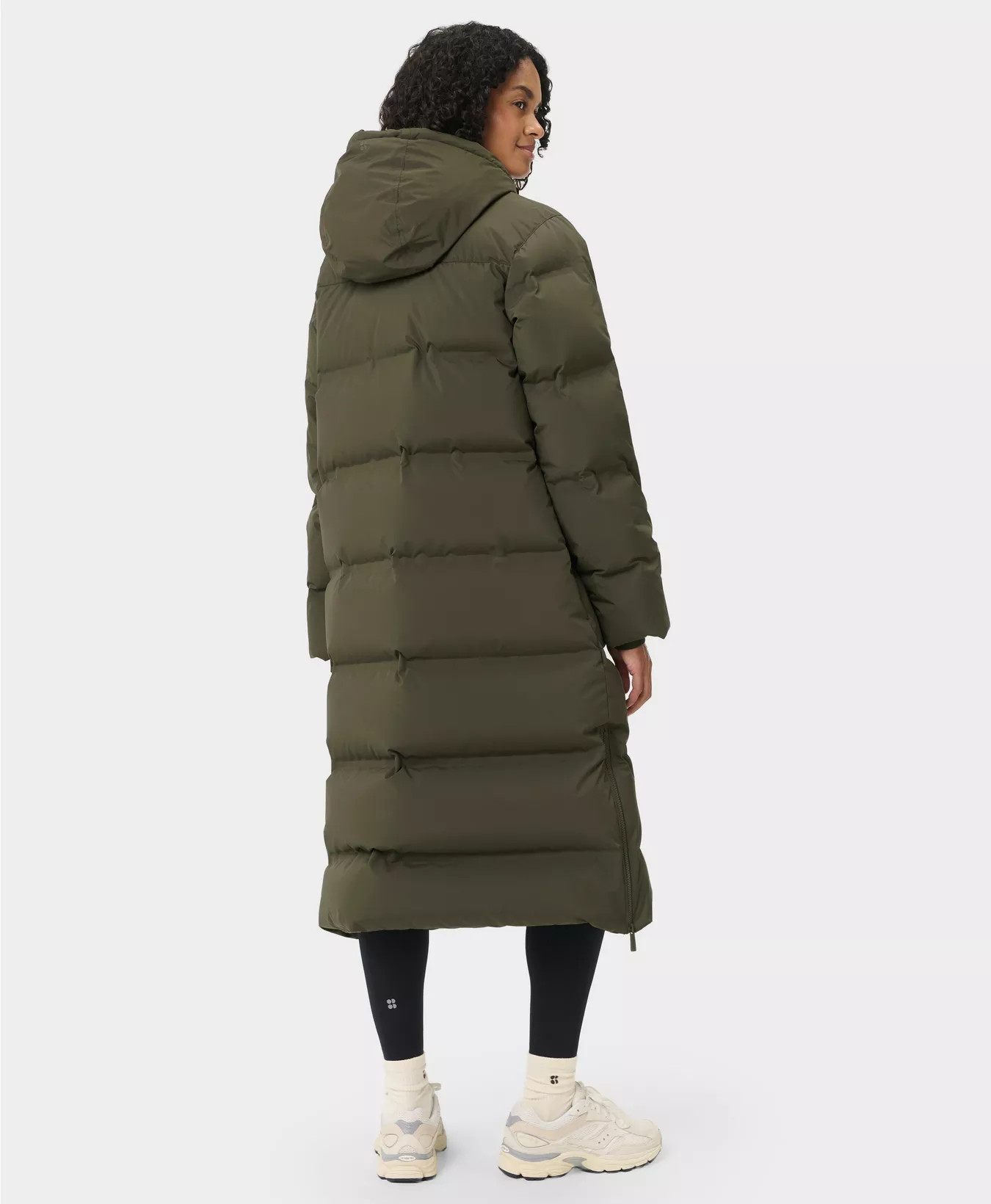 Nimbus Longline Waterproof Puffer - Black | Women's Jackets + Coats | Sweaty Betty | Sweaty Betty UK