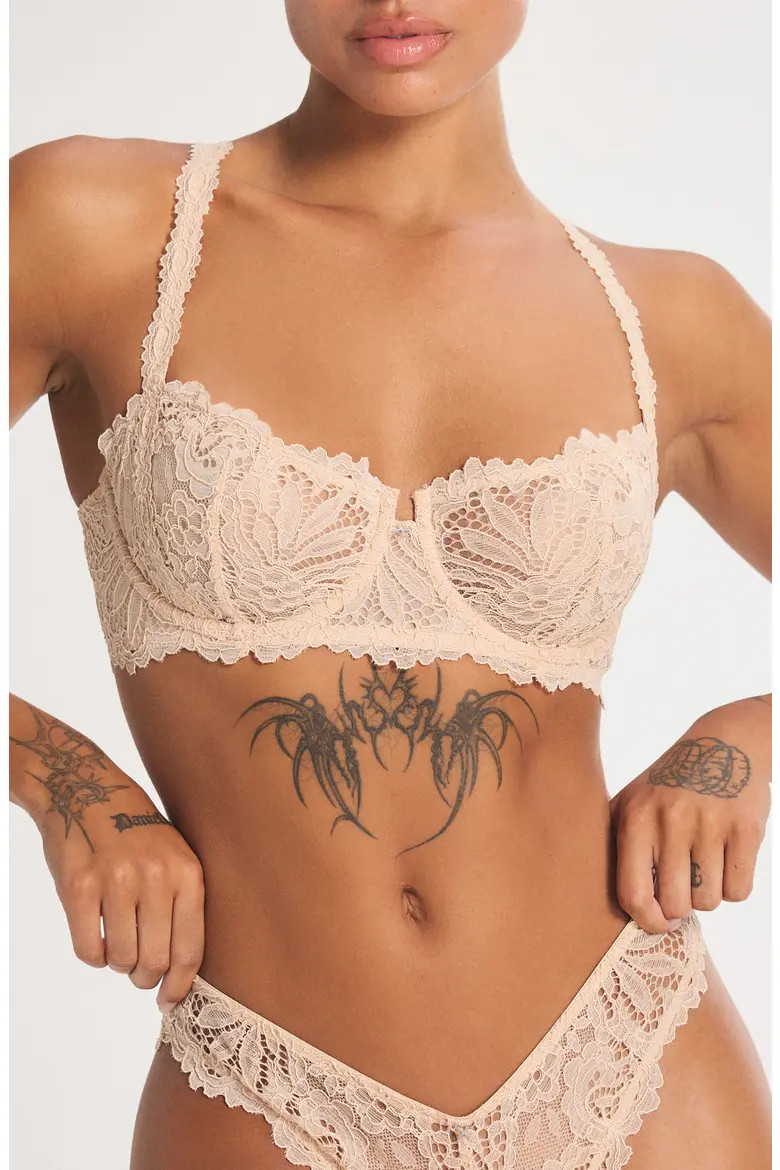 Romantic Corded Lace Unlined Underwire Bra (Women) | Nordstrom | Nordstrom