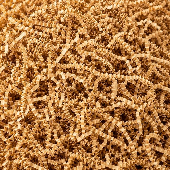 Sukh Brown Crinkle Paper Filler - Shredded Paper, Gift Basket & Box Wrap | Amazon (US)