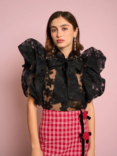 Dahlia Organza Top | Sister Jane (UK)