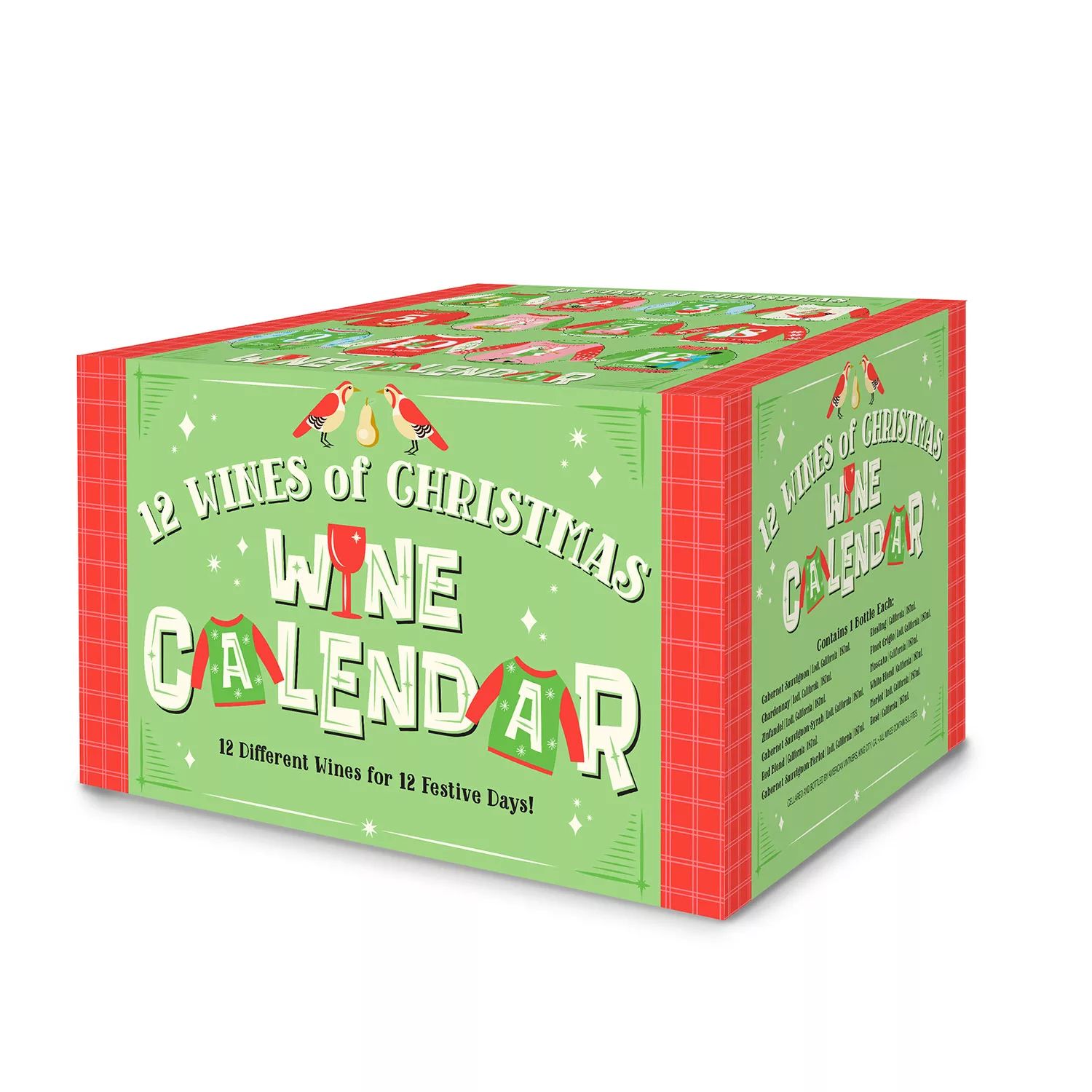 Advent Wine Calendar 12 Wines of Christmas (187 ml bottle, 12 pk.) | Sam's Club