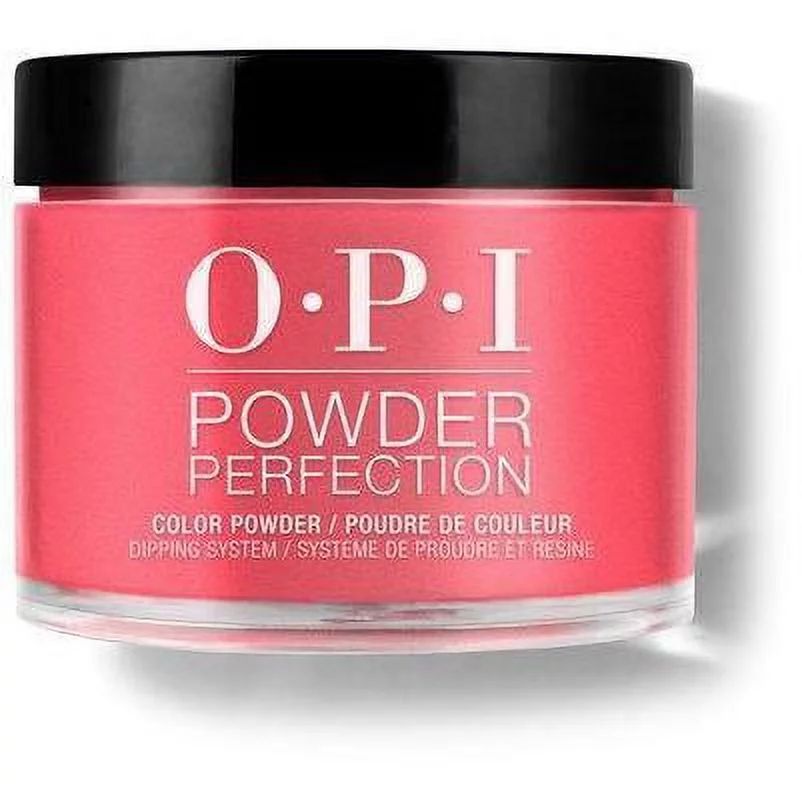 OPI Powder Perfection Nail Dip Powder, Big Apple Red, 1.5 Oz | Walmart (US)