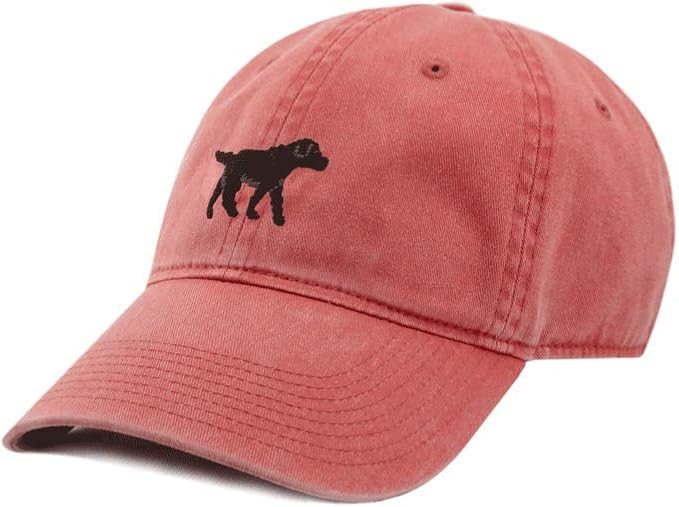 Black Lab Needlepoint Hat in Nantucket Red by Smathers & Branson | Amazon (US)