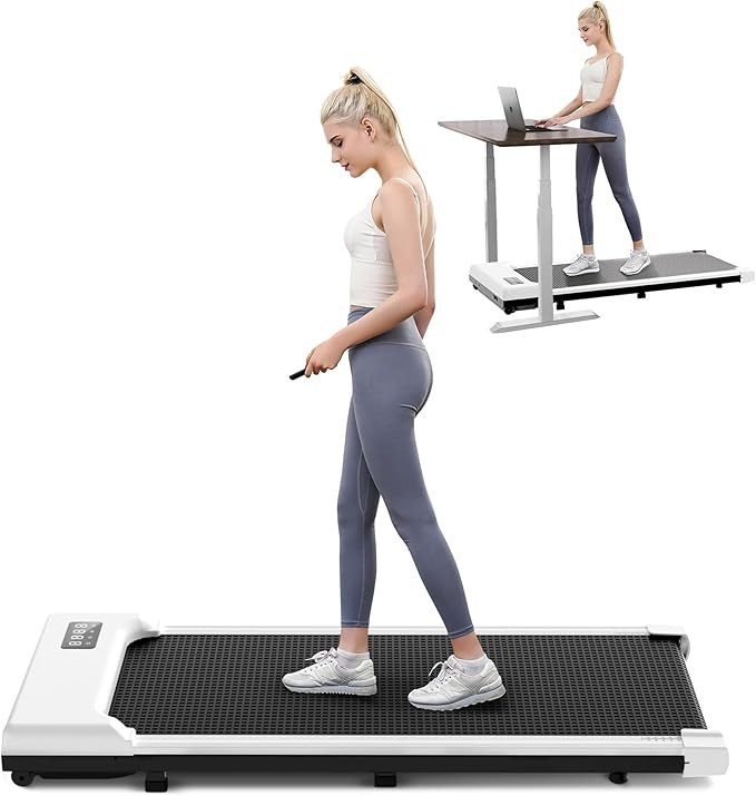 THAILE Walking Pad, Under Desk Treadmill 330 lbs Capacity, 3 in 1 Portable Treadmill for Home, Of... | Amazon (US)