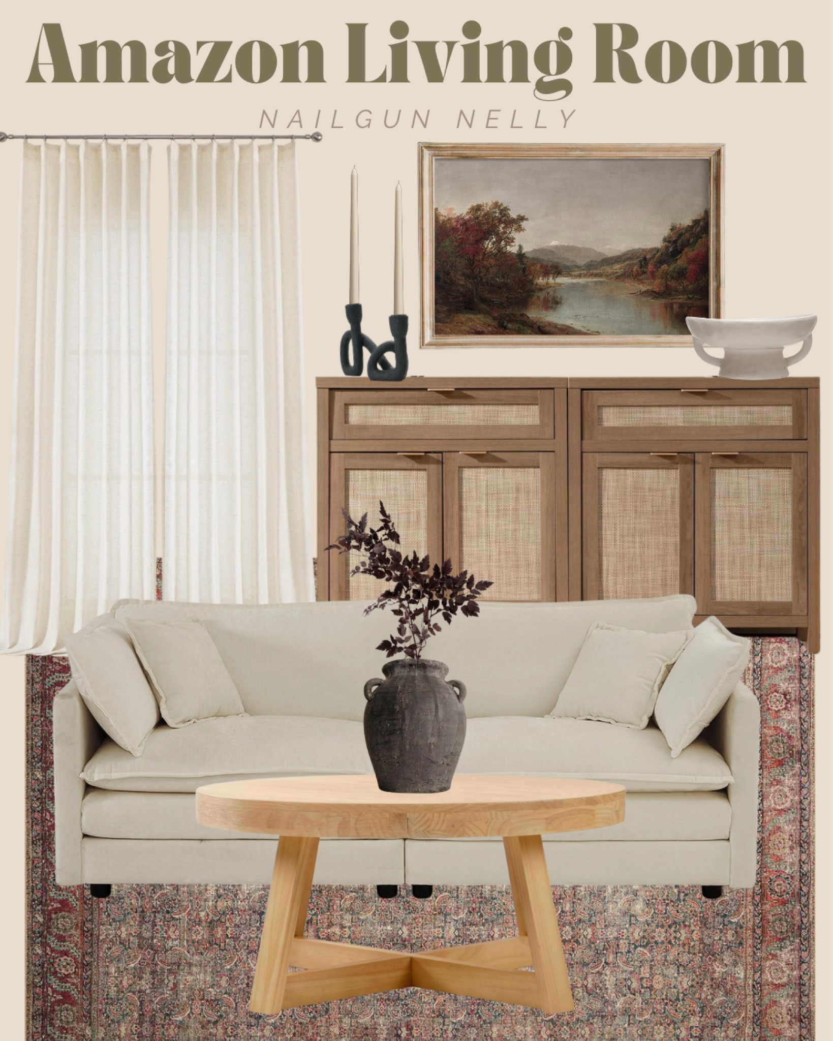 Amazon living room finds! 


Affordable home, cabinet, vase, coffee table, wall art, curtains, candle sticks, decorative bowl, rug, cozy home decor 

#LTKStyleTip #LTKFamily #LTKHome