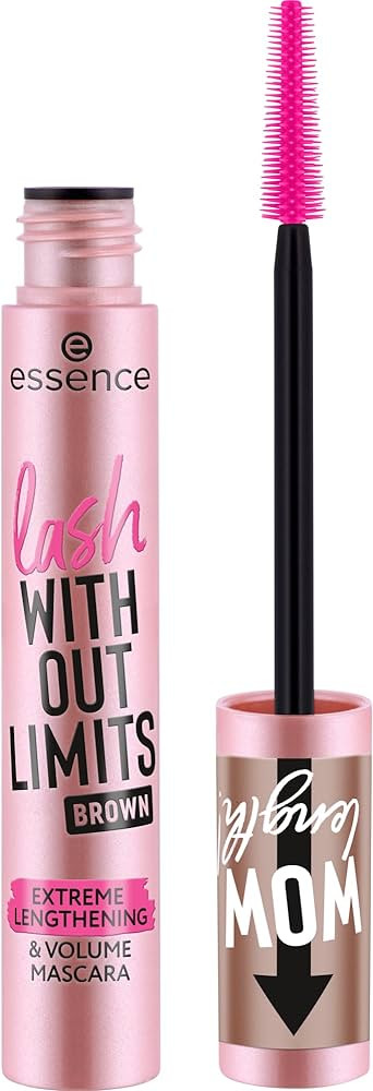 essence | Lash Without Limits Extreme Lengthening & Volume Mascara (02 | Brown) | Volumizing & Le... | Amazon (US)