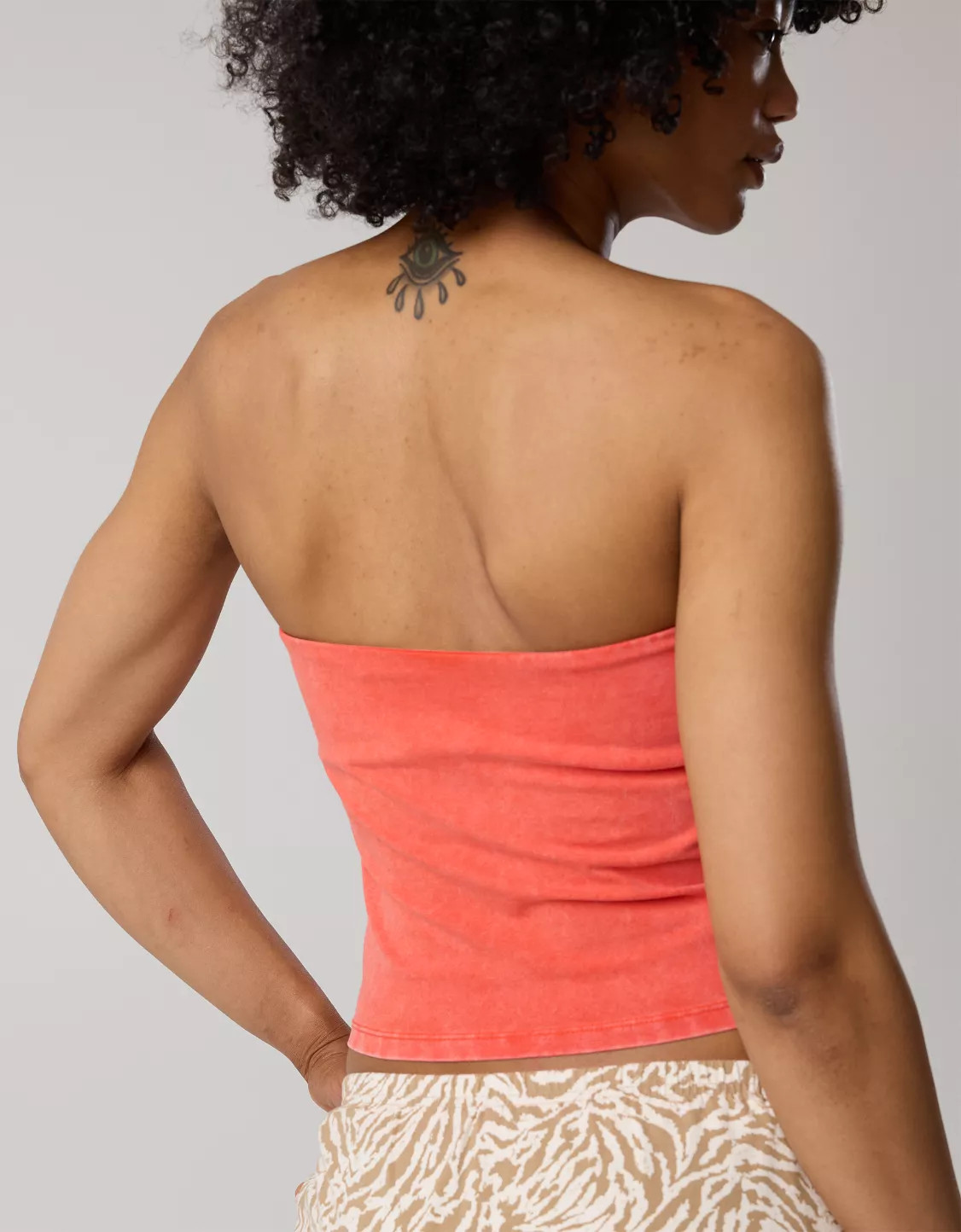 OFFLINE By Aerie OG Cotton Ruched Tube Top | Aerie