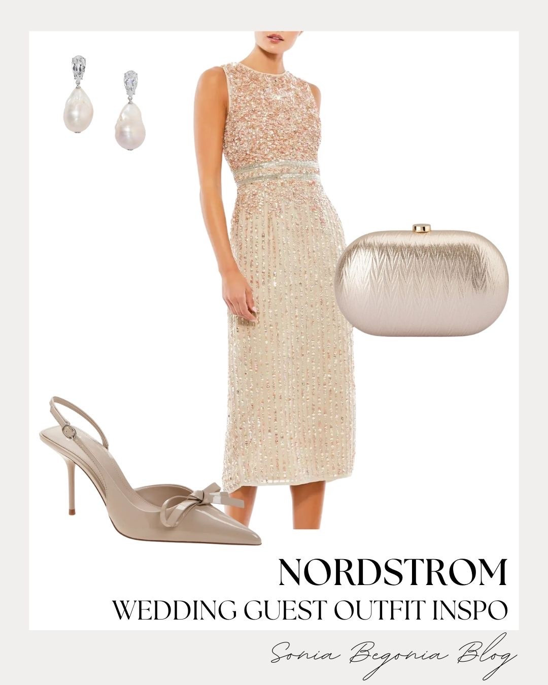 I am completely in love with this elegant wedding guest look from Nordstrom!
The sequined midi dress paired with pearl earrings creates the perfect touch of sophisticated sparkle. 💖✨

#NordstromFinds #WeddingGuestOutfit #EventStyle #MidiDress #FormalFashion

#LTKootd #LTKWedding